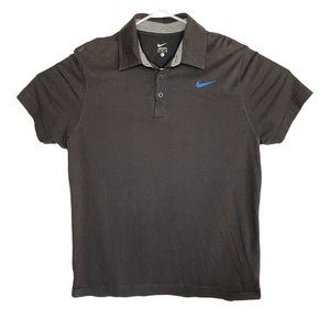 Nike Mens XL Collared Shirt 3 Button Flat Collar